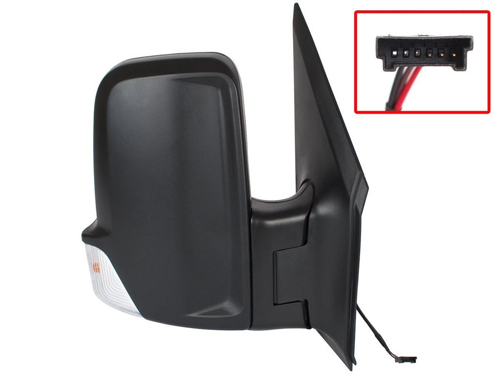 Mercedes Sprinter 2005 - right mechanical exterior mirror