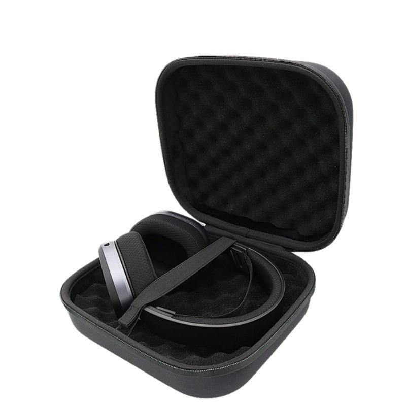 Shockproof Waterproof Carrying Case For ROG StrixHelios Over Ear Headphones With Detachable Sponge Pad Elasticity Strap