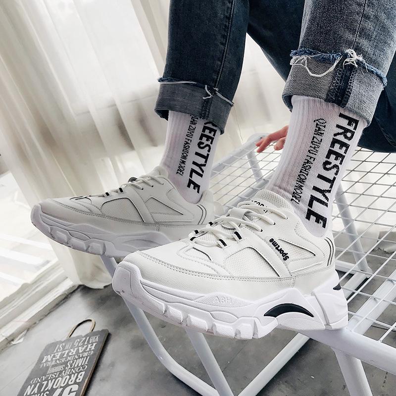 2024 New Hot Men's Shoes Trendy Shoes Increased Mesh Lace-up Lightweight  Comfortable Breathable Fashion Casual Sports Shoes21