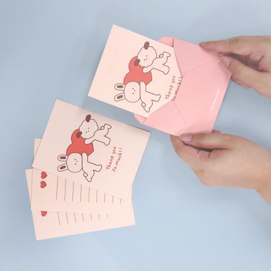 Ocheck Friends Mini Stationery Set, a Popular Phrase In Korea