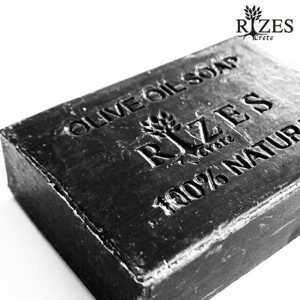 Greece imported Rizes volcanic soil olive soap face wash natural moisturizing soap using 100% Greek olive oil 100g