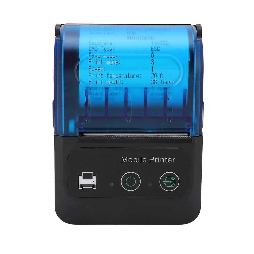 Thermal Printer 2in Thermal Label Printer Machine 203DPI 80mm S 58mm Width for Home