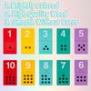 Montessori Counting Peg Board Math Toy Children Counting Stick Number Matching Colour Cognition Sensory Educational Toy for Kids