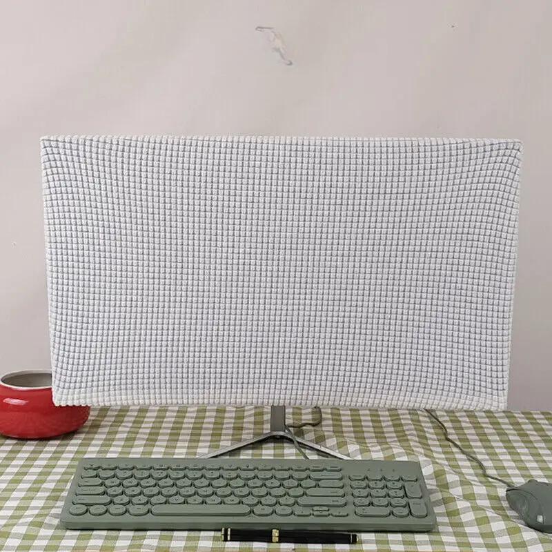 19-100Inch Computer Monitor Dust Cover Sleeve Case Desktop Screen Waterproof Protector Case Washable Accessories Computer Covers