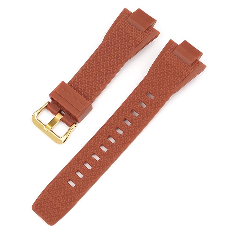 Watch Accessories For Casio G-SHOCK GST-B400 Series Resin Strap Men's Sports Waterproof Rubber Replacement Watchband Bracelet