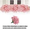 Set Of 24 Plastic Faux Violets Bundles For Porch Window Box And Seasonal Decorating Artificial Floral