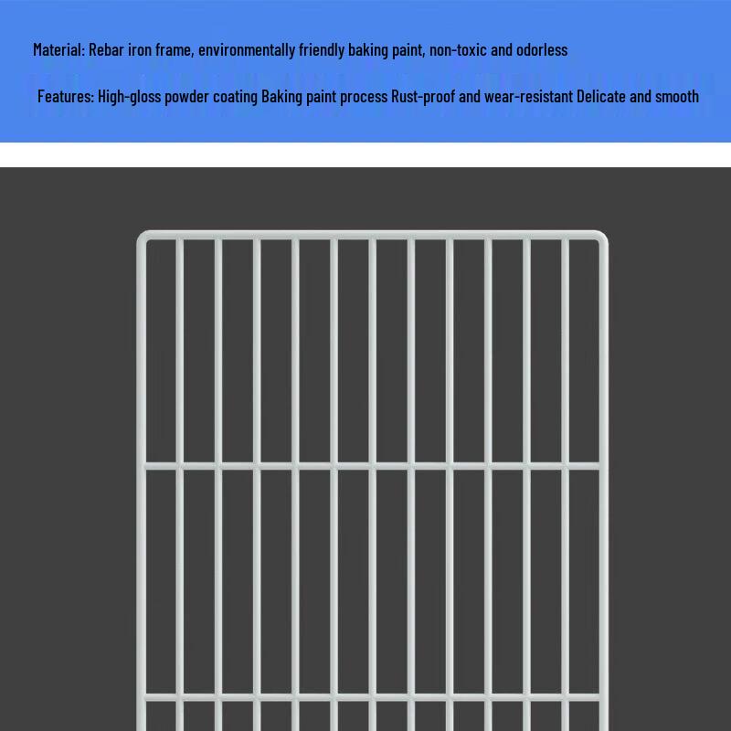 Magnetic Carbon Steel Refrigerator Freezer Organizer Partition