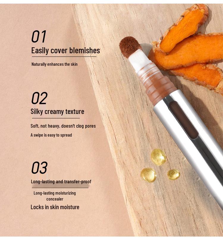24-Color Long-Lasting Waterproof Concealer Pen for Contouring and Nose Shadow