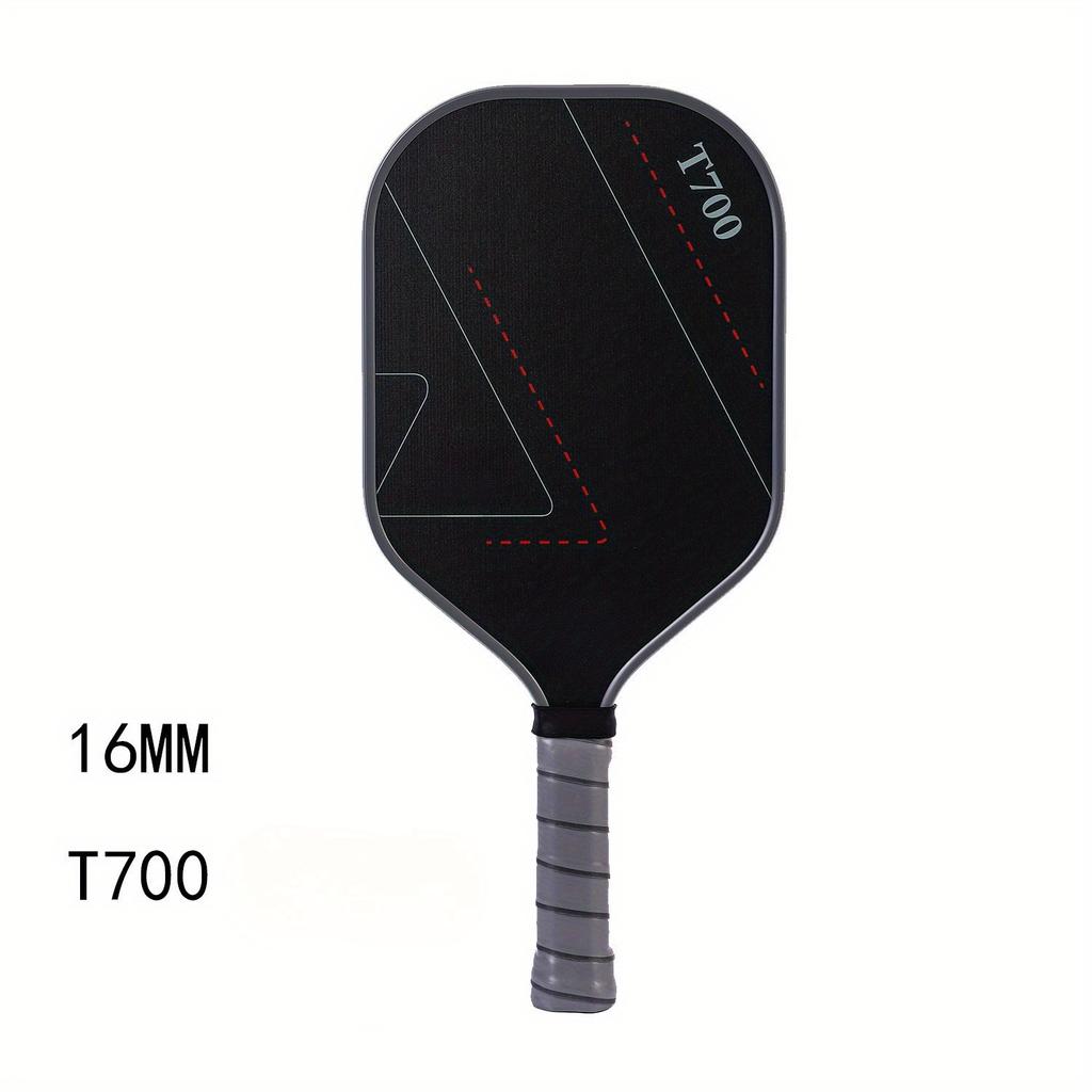 Professional pickleball racket made of T700 carbon fiber, suitable for outdoor games and activities