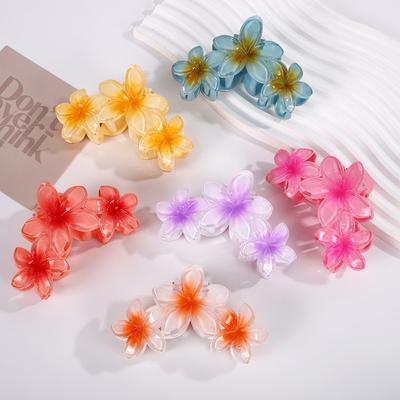 Všestranná francouzská retro vlásenka Bright Oil, jednoduchá vlásenka, módní spona na žraloka, vlasové doplňky, nové