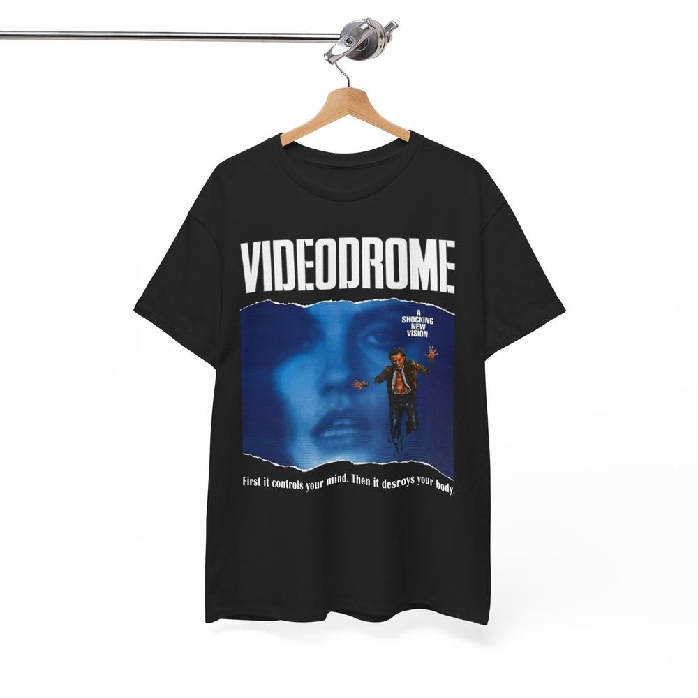 VIDEODROME TShirt David Cronenberg Debbie Harry Horror Movie Unisex Shirt Unisex T-Shirt XXL