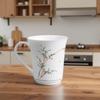 Hand-Painted Bamboo Ceramic Mug - Chinese Style Tea Cup for Home & Office