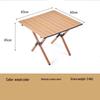 OEING Portable Egg Roll Camping Table