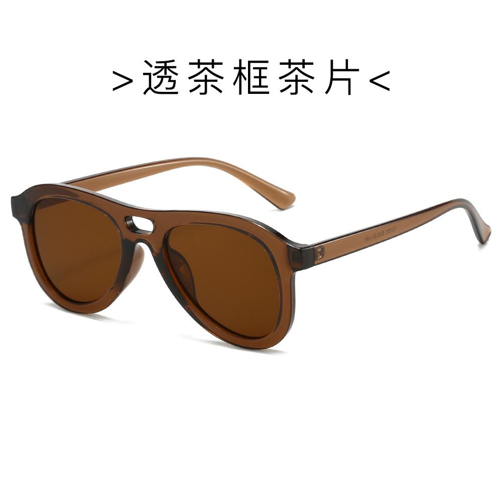 Personalized Sunglasses Female, Pilot Large Frame Sunglasses Sunshade Versatile Sunglasses