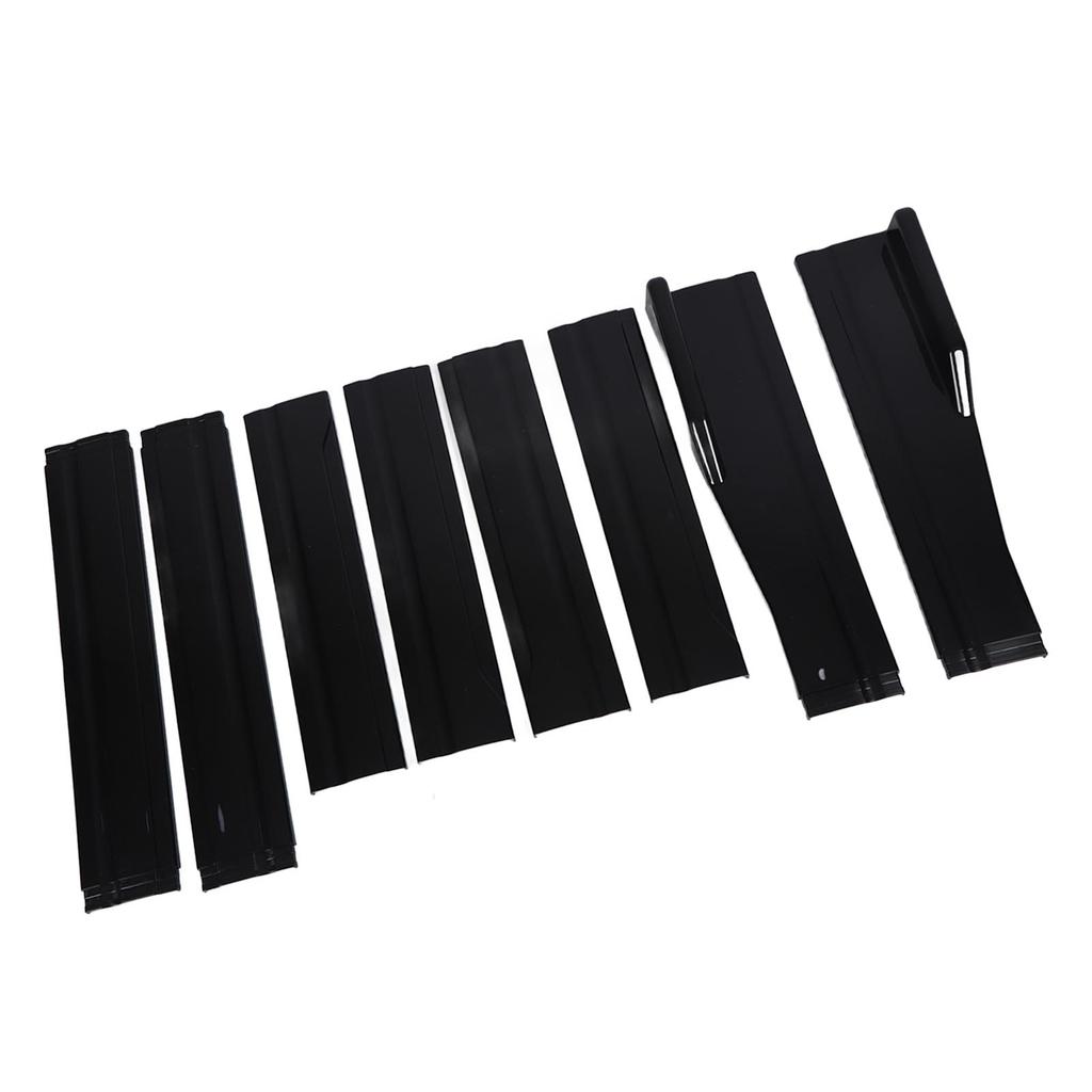 Rear Side Skirt 78.7 In Gloss Black Side Skirt Extension Rocker Panel Spoiler Lip Rocker Splitter for Universal Car