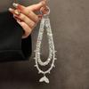 Křišťálový rybí ocas Telefonní šňůrka Závěsný řetízek Řemínek na zápěstí proti ztrátě Pro mobilní zařízení Telefonní příslušenství