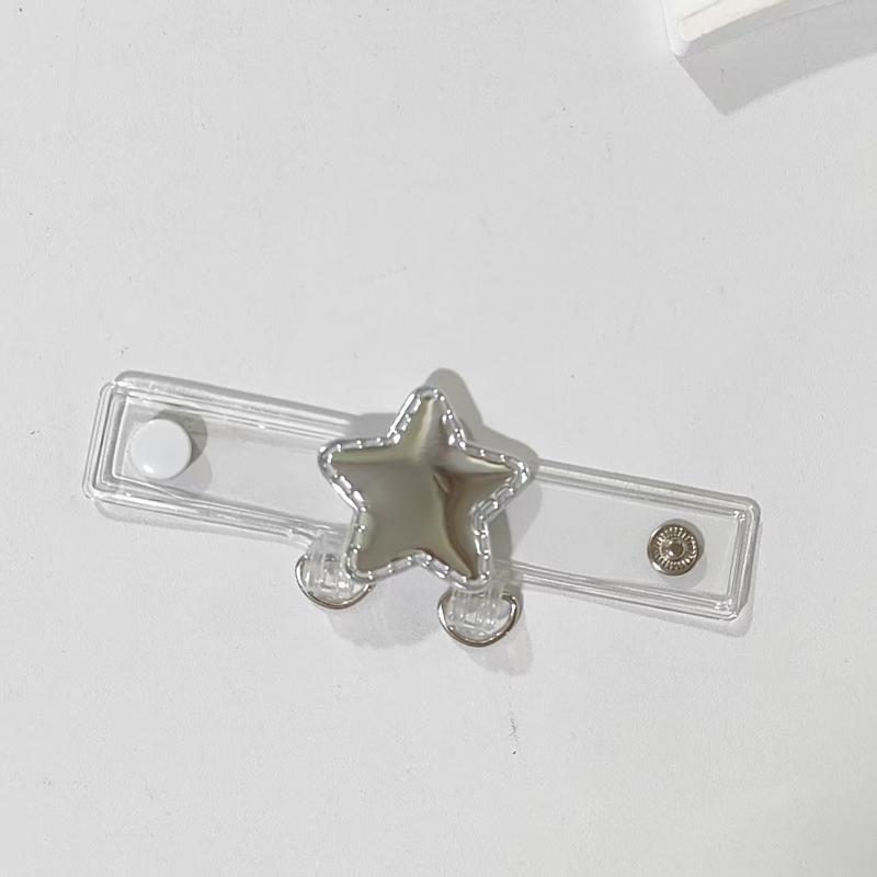 

Ins Style Cartoon Wings Stars Hanging Buckle Extension Buckle Pendant Display Buckle Diy Jewelry Accessories Bag Charm Pendant A2