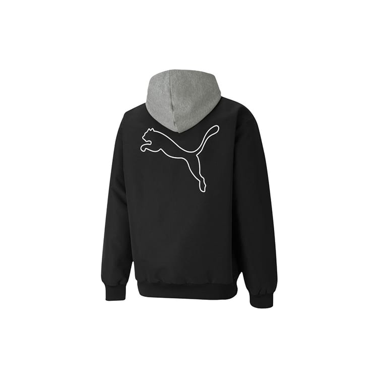 PUMA Jackets Men's Black Hooded Moderate Other 587153-01