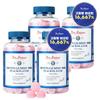 Dr. Brian Biotin Gummies 5000 Peach Flavor 100 Tablets 4 pcs