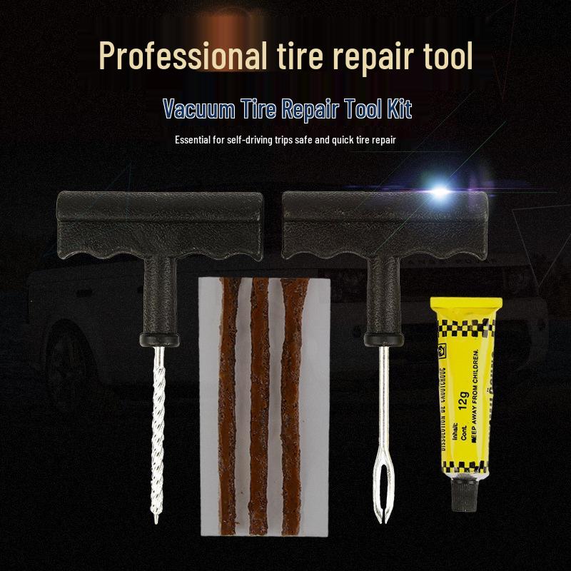 6pc Motorcycle & Car Tire Repair Tool Set