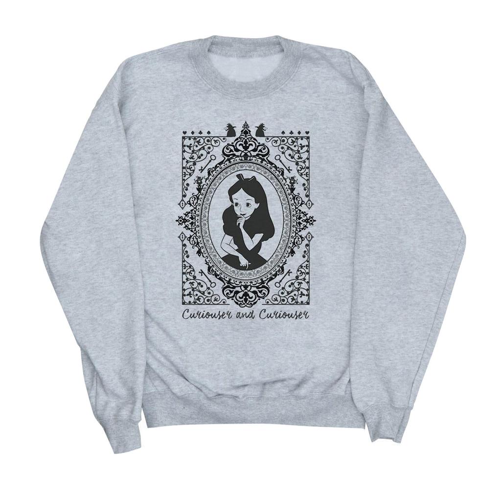 Disney Girls Alice In Wonderland Frame Sweatshirt