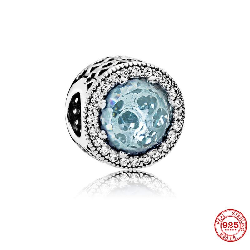 Classic copper Sparkling Clear Charm Bead Ideal For Girl Compatible With Authentic Bracelets Do It Yourself Women Jewellery