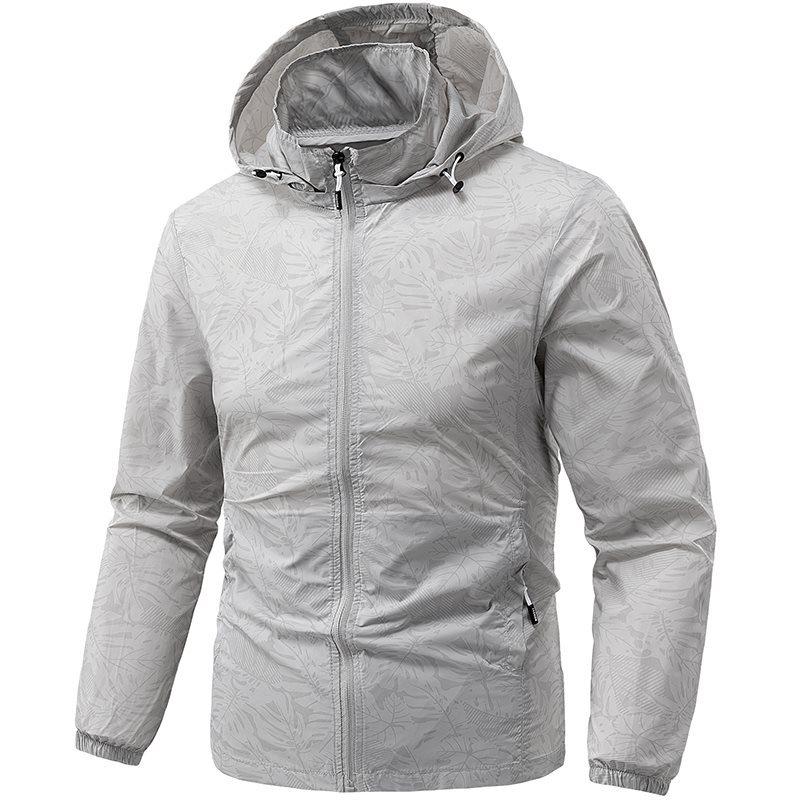 Men's Breathable Ice Silk UV Protection Summer Fishing Jacket