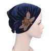 Muslim Velvet Hijab Scarf Soft Bonnet Turban Hat Chemo Cap Headbands
