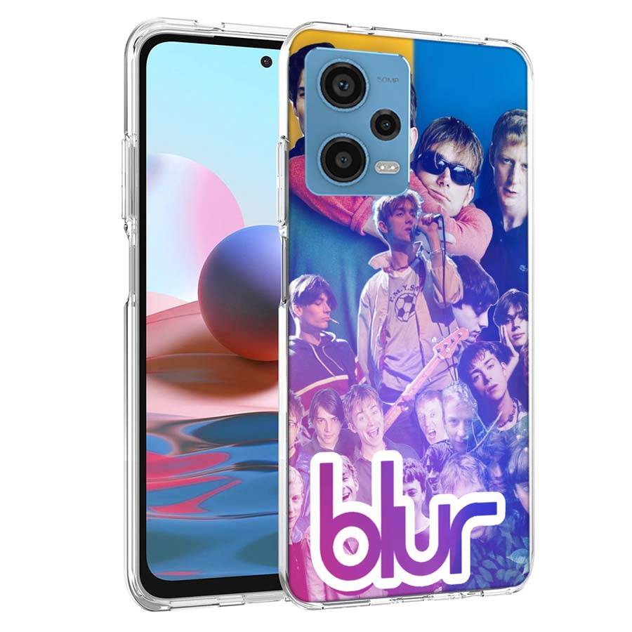 

Чехол для телефона Blur Band для Redmi Note 13 12 14 15 Pro Plus 13R 11 11T 11E 11S 10 Pro 10S 9 9S Чехол Cell Clear TPU Capa Cases Shoc Redmi Note 14 5G