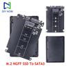 M.2 NGFF to SATA 3.0 Adapter Board  M.2 SSD to SATA Protocol Converter Card  Internal PC Drive Enclosure Drive Adapter Board