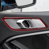 Carbon Fiber Style Interior Sticker for 1 2 Series F40 F44 2020-2024 Door Handle Area