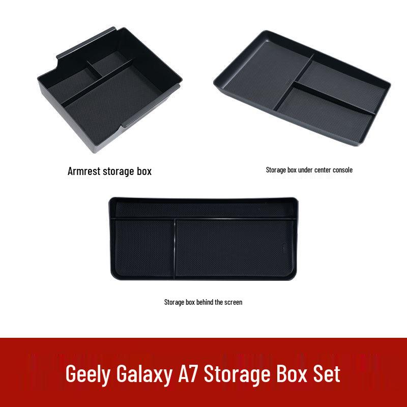 Geely Galaxy A7 Center Console Storage Box & Interior Accessories