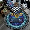 Musical Instruments Harmony Round Area Rug Under Office Chairs Bedroom Living Room Home Decor