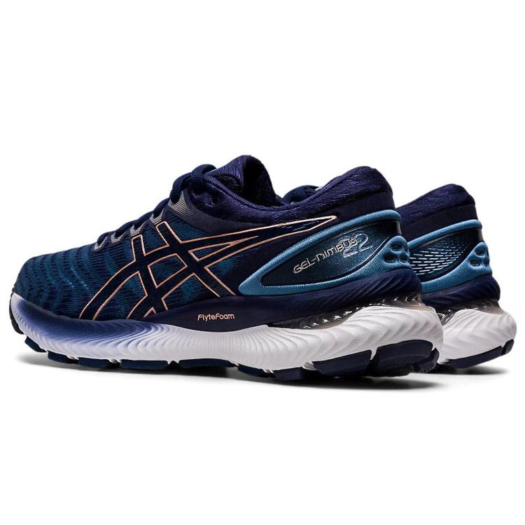 Asics Gel Nimbus 22 Wide 'Grey Floss' Damen 1012A586-401