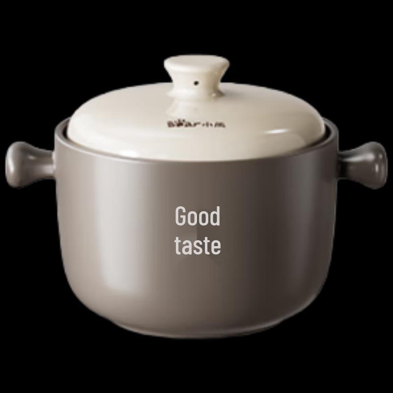 Little Bear 3.5L Ceramic Stew Pot for Gas Stoves