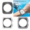 Watch Cover Full Coverage Shell for Active 2 Square/2s Scratchproof Metal Bumper Frame Case Housing Easy Installation