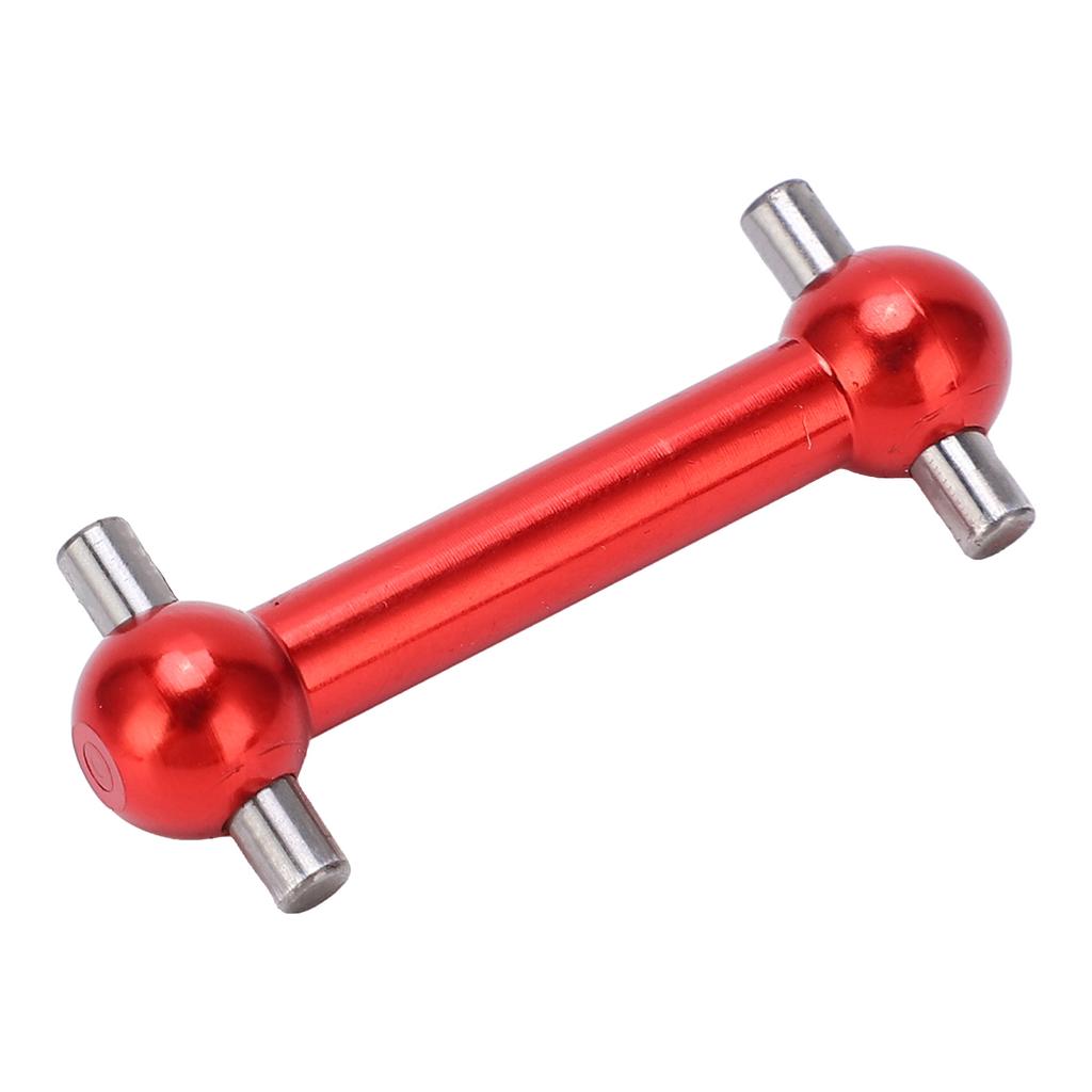 4PCS Aluminum Alloy Dog Bone Drive Shaft Set for    01  02 RC Car Upgrade Parts