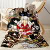 Inuyasha Adventure Blankets are suitable for living rooms,making them an ideal choice for outdoor travel and gifts.