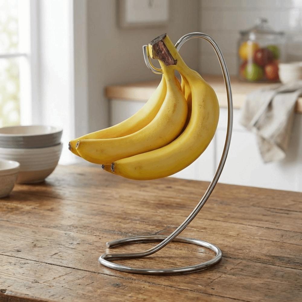 Creative Metal Banana Rack Space Saving Fruit Display Hanger  for Fruit,Mugs,Keychains