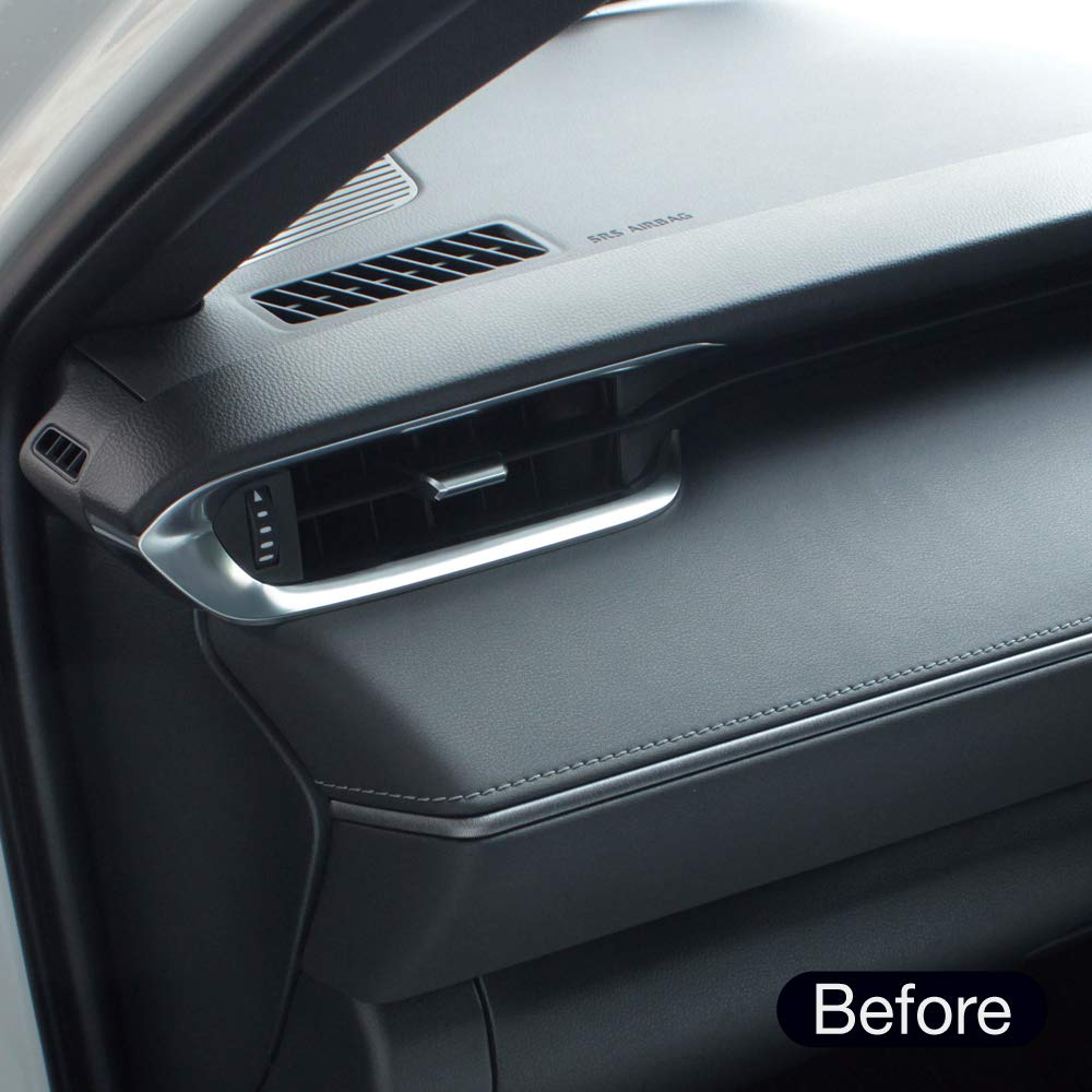 Tsuchiya Yac Air Conditioner Drink Holder for the Passenger for Toyota 80 Series Harrier (SY-HR12) Seat, Black/Silver,