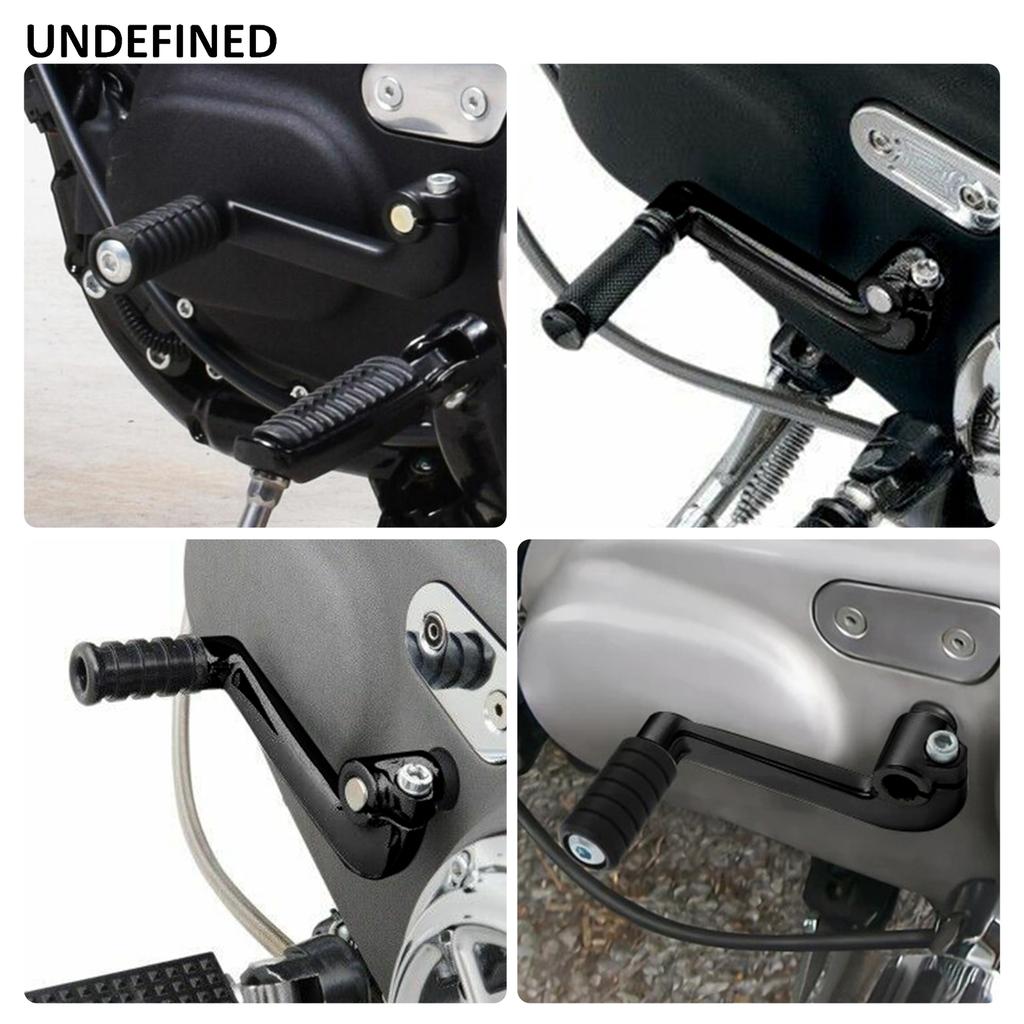 Motorcycle Aluminum Heel Toe Shift Lever W/ Shifter Foot Pegs for Harley Sportsters 883 1200 XL W/ Mid Controls 2004-2022