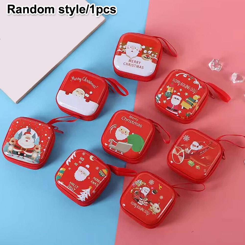 Navidad 2025 Christmas Ornaments for Home Merry Christmas Gift Coin Bag Cristmas Decor New Year 2026