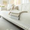 Chenier Sofa Cushion Four Seasons Breathable Sofa Seat Cushion Towel Fabric Backrest Cover Non-slip Cover