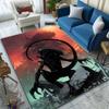 1PC Alien creature ruins sky Print Carpet Rug for Living Room Bedroom Sofa Doormat Home Decor Non-slip Floor Mat