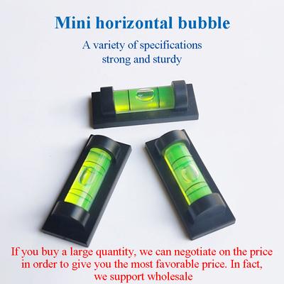 2pcs Surface Leveler Universal Square Level Bubble Inclinometer Horizontal Leveler Blisters Level Bubble Degree Level