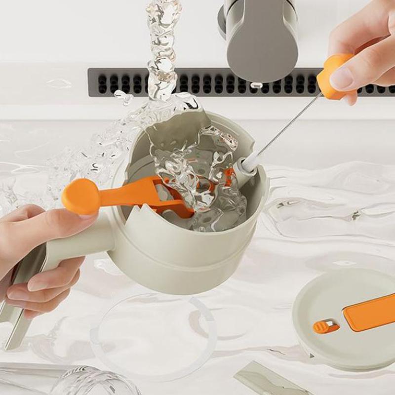 470/650ml 2 In 1 Oil Spray Bottle With Pour Spout Leakproof Multifunctional Large Capacity Glass Oiler Kitchen Cooking Accessory