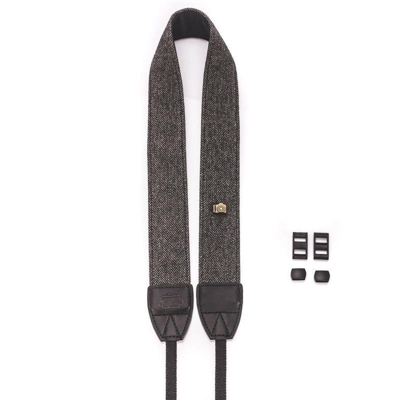 Portable Camera Strap Adjustable Cotton Leather Camera Shoulder Neck Strap Belt For Sony/ Nikon Camera Belt for DSLR Digital SLR