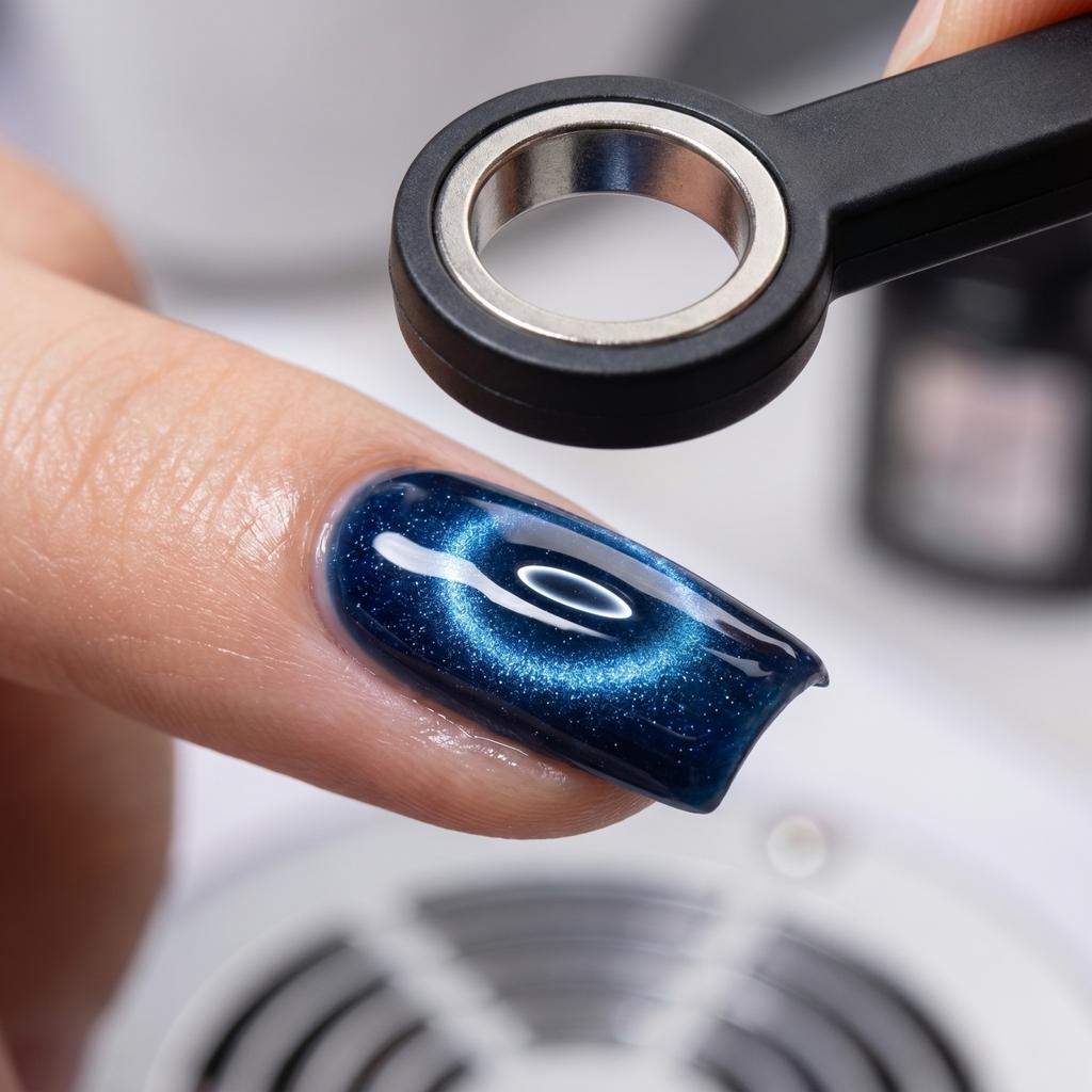 Magnetic Cat Eye Nail Tool Upgraded Strong for Creating Hollow Cat Eye Effects Suitable for Beginners and Professionals