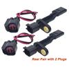 68003281AA 52125003AB 52125003AA Front Rear Left Right ABS Wheel Speed Sensor W/ Connectors For Jeep Wrangler 2008 2009-2017 New