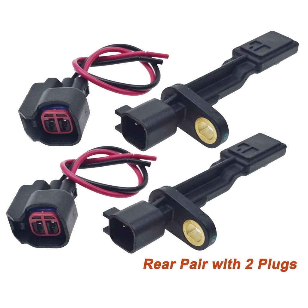 68003281AA 52125003AB 52125003AA Front Rear Left Right ABS Wheel Speed Sensor W/ Connectors For Jeep Wrangler 2008 2009-2017 New